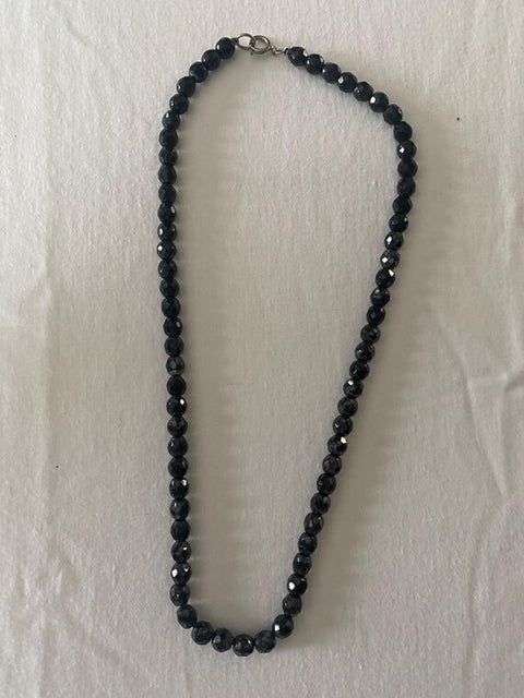 SD Women's Black Crystal Necklace |SD in Lebanon