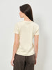Sinsay Women's Beige T-Shirt AYA