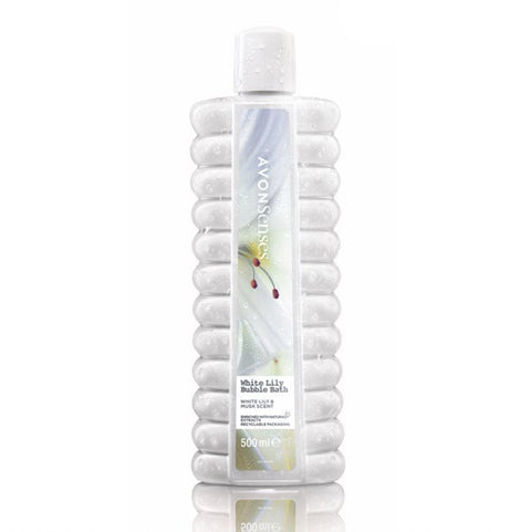 Avon Senses White Lily Bubble Bath 500ml | Avon In Lebanon