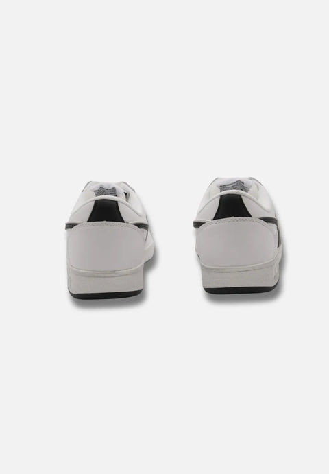 Diadora Men's White & Black Magic Basket Low Icona Sneakers | Diadora In Lebanon
