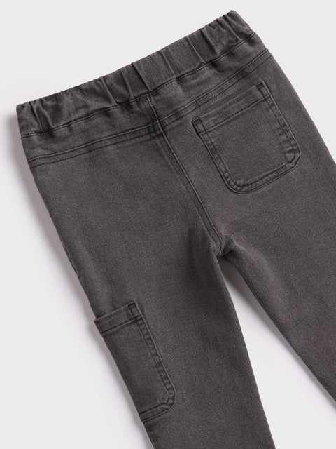 Sinsay Baby Boy's Black Jeans With Decorative Print | Sinsay In Lebanon