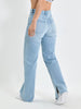 Sinsay Women's Light Blue Straight Fit Jeans | Sinsay In Lebanon