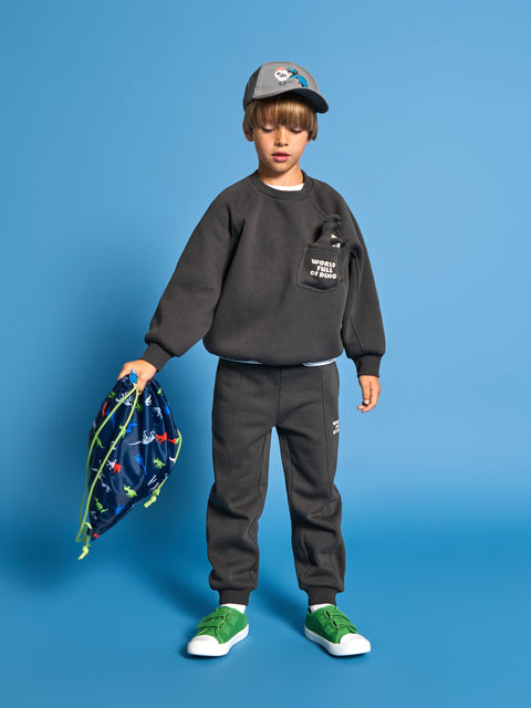 Sinsay Baby Boy's Dark Grey with cuffs Sweatpants   |Sinsay  in Lebanon