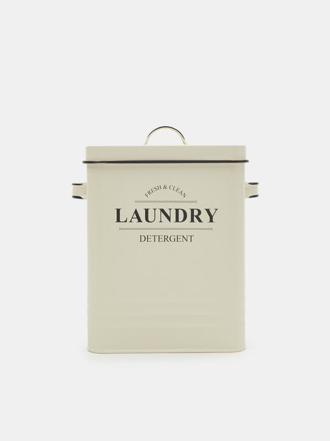 Sinsay Off White Laundry Powder Container | Sinsay In Lebanon
