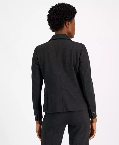 Anne Klein Women's  Grey One-Button Blazer Suit Jacket | Anne Klein in Lebanon