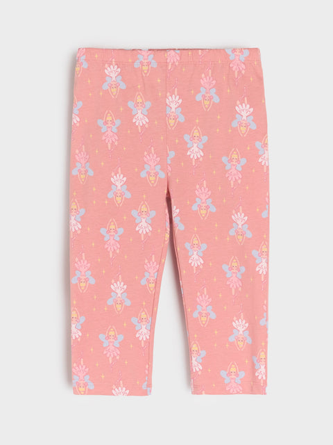 Sinsay Baby Girl's Pastel Pink Printed 2 pcs Pajama Set|Sinsay In Lebanon