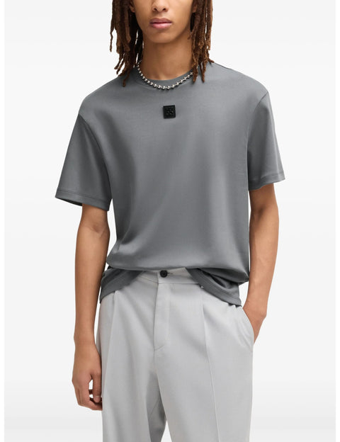 Hugo Men's Grey Dalile T-Shirt | Hugo In Lebanon