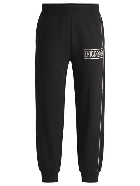 Hugo Men's Black Tracksuit Logo Pants | Hugo In Lebanon