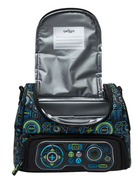 Smiggle Game Console Double Decker Lunch Bag With Strap