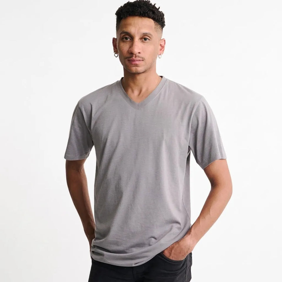 Felina Men's Gray Short-Sleeve T-Shirt