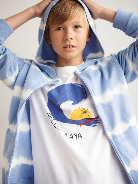 Sinsay Boy's White Short-Sleeve T-Shirt