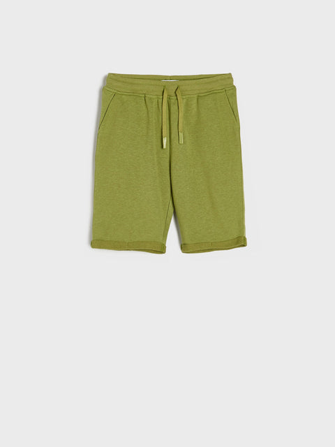 Sinsay Boy's Green Roll Up Leg Hem Shorts|Sinsay In Lebanon