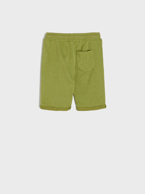 Sinsay Boy's Green Roll Up Leg Hem Shorts|Sinsay In Lebanon