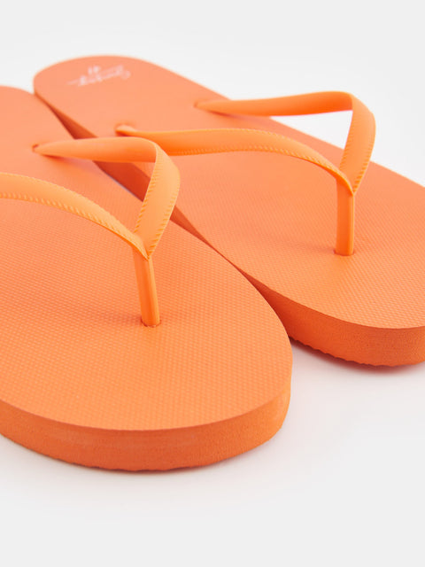 Sinsay Women's Orange Flip-Flops Slippers | Sinsay In Lebanon