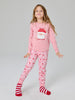 Sinsay Girl's Pajama Set Pink AYA
