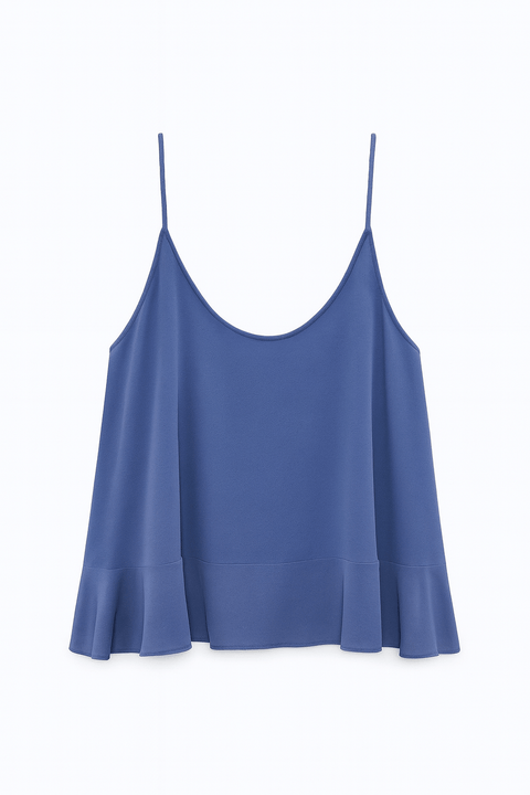 Mango Women's Purple Sleeveless Top| Mango in Lebanon