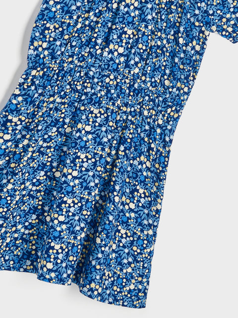 Sinsay Girl's Multi-Blue Floral Dress | Sinsay In Lebanon