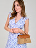 Sinsay Women's White & Blue Floral Midi Dress | Sinsay In Lebanon
