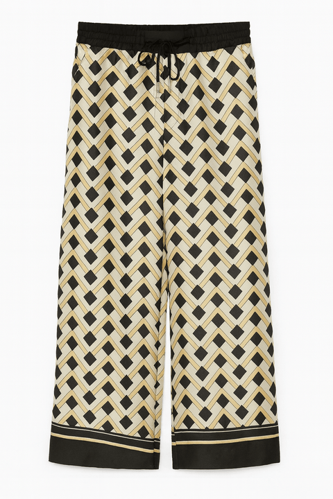 Mango Women's Multicolor Wide Leg Pants| Mango in Lebanon