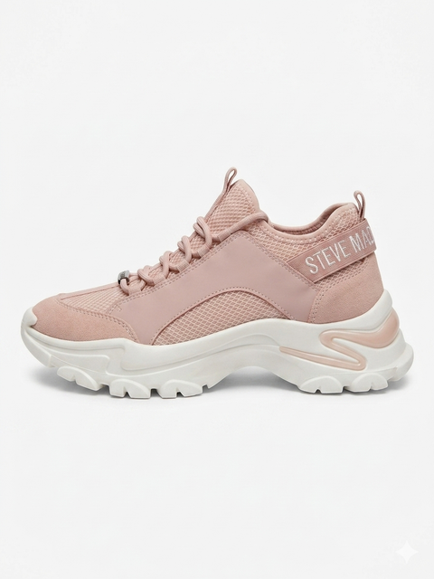 Steve Madden Women's Dusty Pink Medusa Sneaker | Steve Madden In Lebanon