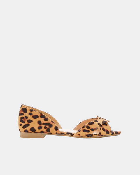 V BY Very Lacey Wide Fit Peep Toe Ballerina Leopard U3JDM SE162 shoes26