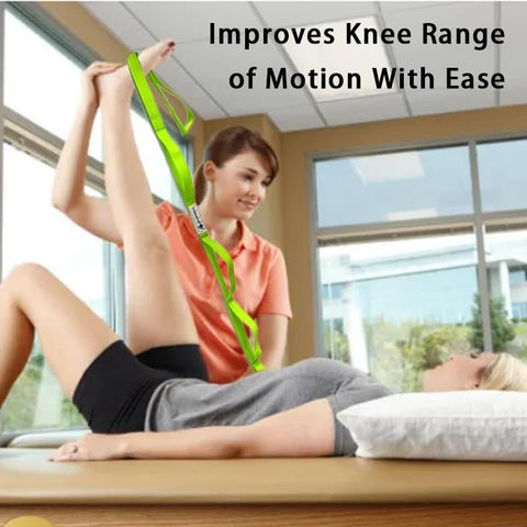 Oak-Sports Green Stretching Strap Yoga Straps for Physical Therapy | Oak-Sports In Lebanon