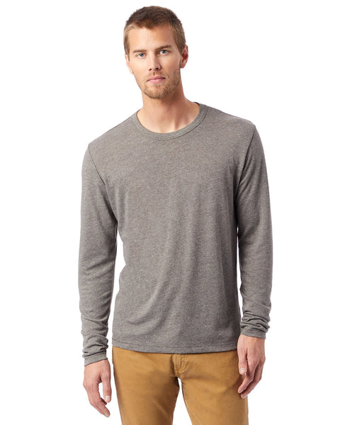 Alternative Men's Grey Long Sleeve Blouse | Alternative In Lebanon
