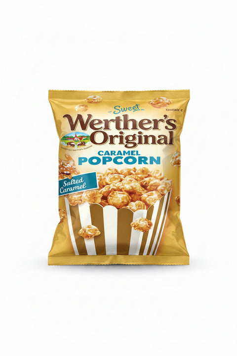 Wherthers Caramel Popcorn Salted 140GR| Wherthers In Lebanon