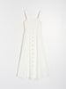 Sinsay Women's White Midi Dress With Embroidered Decoration | Sinsay In Lebanon
