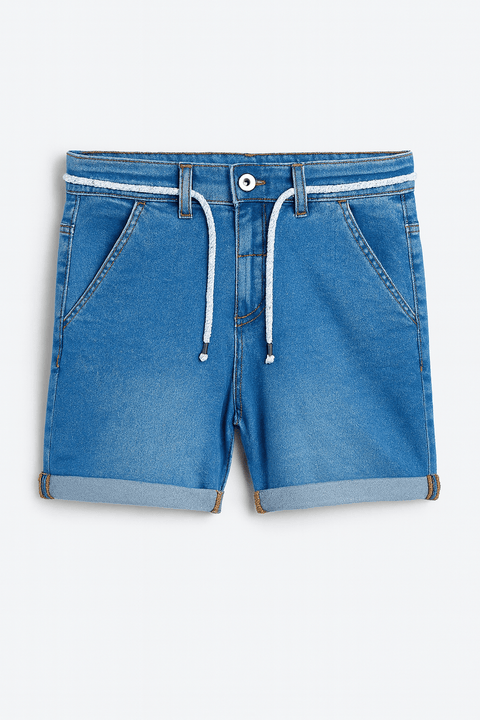 Reserved Boy's Blue Denim Bermuda Shorts | Reserved In Lebanon