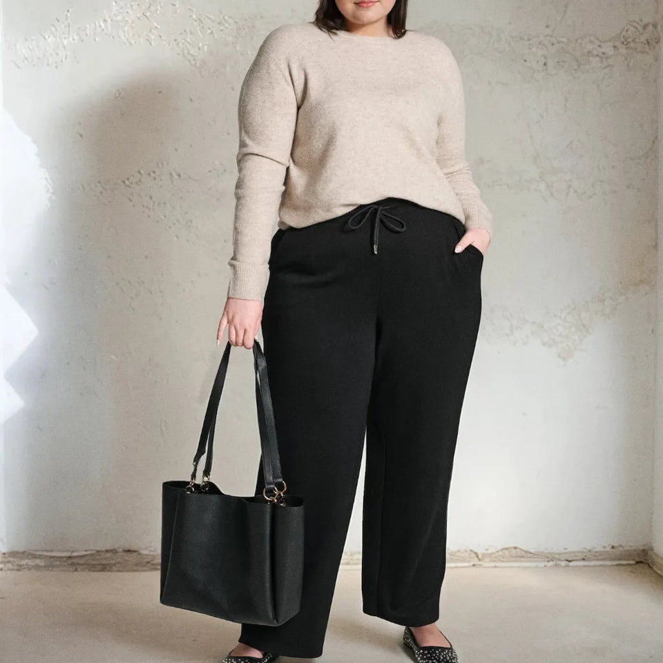Sinsay Women's Black Wide Leg Pants