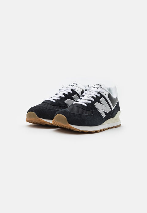 New Balance 574 Women's Black & Grey Sneakers | New Balance In Lebanon