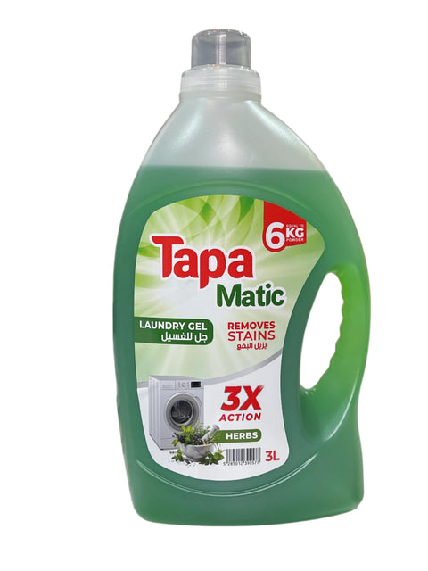 Tapa Matic Laundry Gel 3L | Tapa In Lebanon