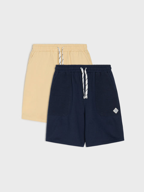 Sinsay Boy's Navy/Beige 2pc Shorts | Sinsay in Lebanon