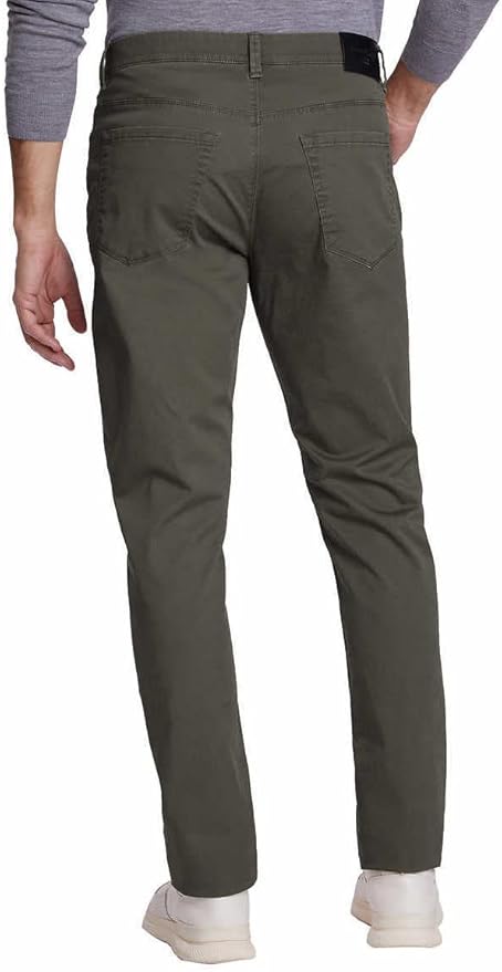 English Laundry Men's Military Green Twill Chino Pants | English Laundry In Lebanon