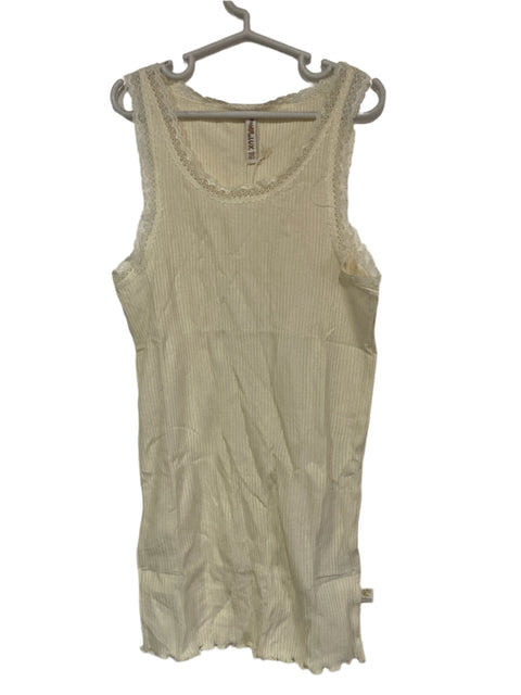 POMPdeLUX Girl's Off-White Tank Top | POMPdeLUX in Lebanon