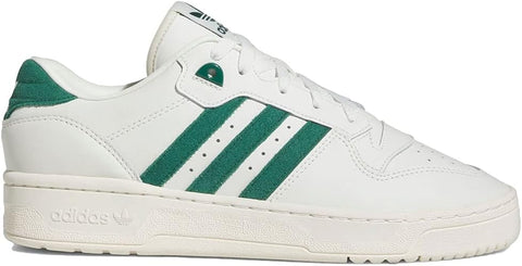 Adidas Men's White & Green Rivalry Low Sneaker | Adidas In Lebanon