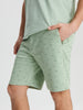 Sinsay Men's Mint Green Printed Slim Fit Shorts | Sinsay In Lebanon