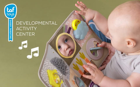 Taf Toys Newborns & Toddlers Busy Board with Music & Lights | Taf Toys In Lebanon