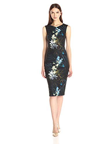 Ted Baker Women's Black Dress WA5W/GDG1/LOUA FA103