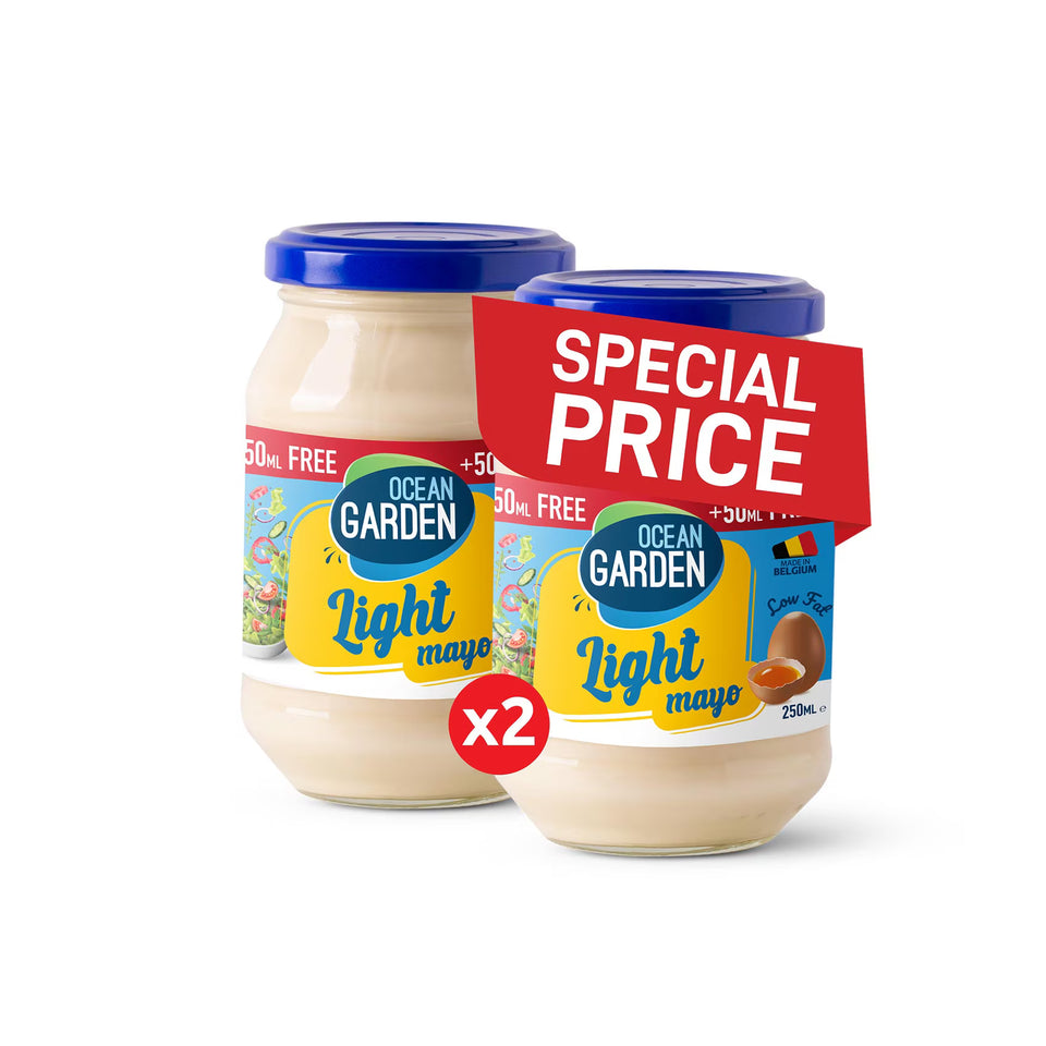 Ocean Garden Mayonnaise Light 2x250ml Special Offer |Ocean Garden In Lebanon