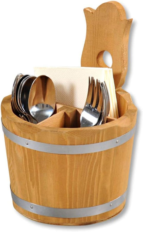Kesper Wooden Cutlery Holder H 20cm Depth 14cm | Kesper In Lebanon
