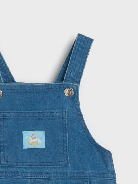 Sinsay Baby Boy's Blue Denim Overall With Two Pockets | Sinsay In Lebanon
