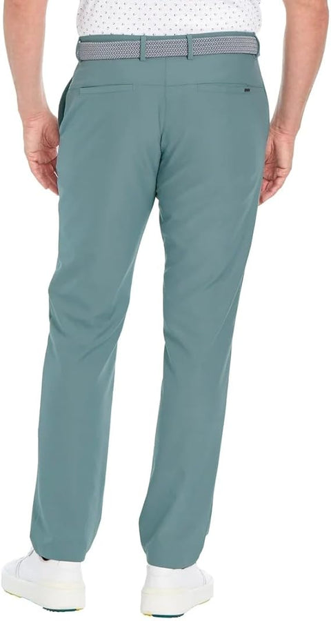 Greg Norman Men's Aqua Sky Microfiber Yarn Stretch Fabric Midweight Chino Pant | Greg Norman In Lebanon
