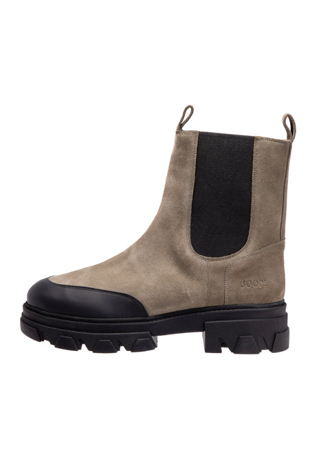 Joop Men's Khaki Green Velluto Chelsea Boots | Joop In Lebanon