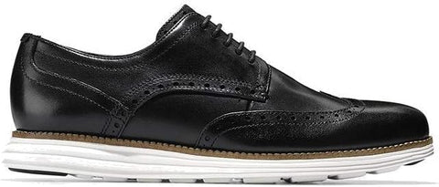Brand New Cole Haan Men's Original Grand Shortwing Oxford (Black/White)