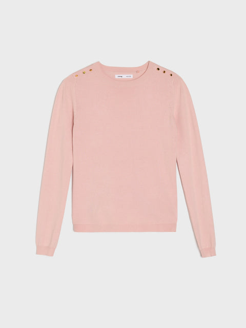 Sinsay Women's Pastel Pink Viscose Sweater | Sinsay In Lebanon
