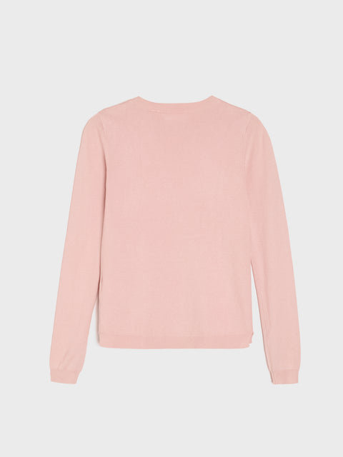 Sinsay Women's Pastel Pink Viscose Sweater | Sinsay In Lebanon