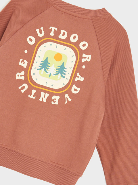 Sinsay Boy's Brick  Sweatshirt | Sinsay In Lebanon