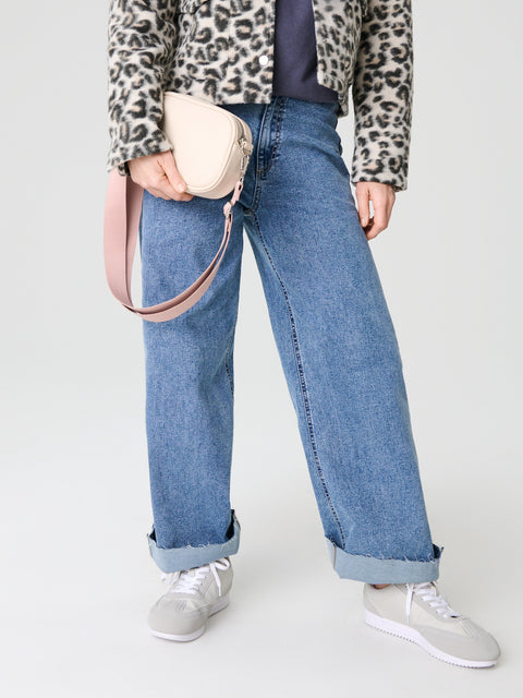 Sinsay Women's Beige Faux Leather Small Shoulder Bag | Sinsay In Lebanon